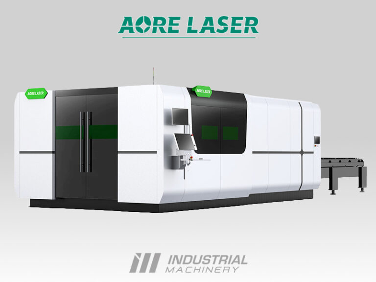 AORE H Series high-performance fibre laser cutting machine for steel sheet fabrication — available through IMS Australia