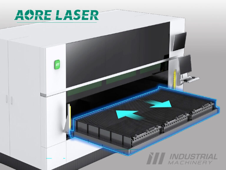 AORE S1530 compact high-precision fibre laser cutting machine — available in Australia through IMS