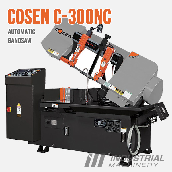 Cosen C-300NC, C-400NC & C-460NC Hinge Type Automatic Bandsaw