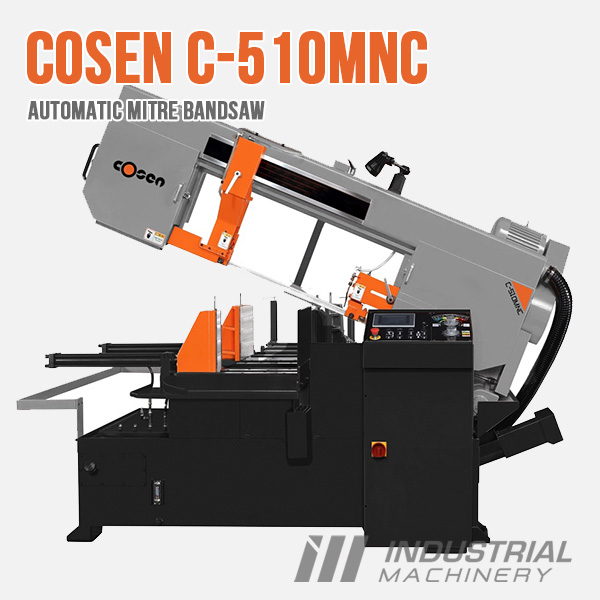 Cosen C-510MNC & C-650MNC Automatic Mitre Bandsaw