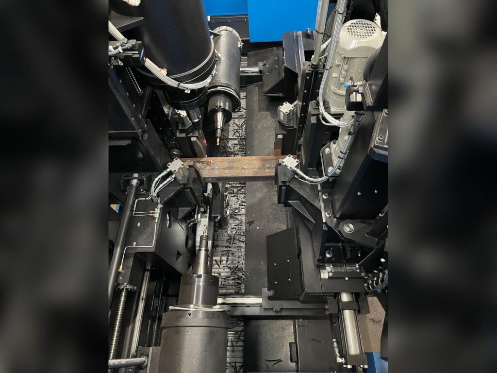 Three Independent Drill Spindles