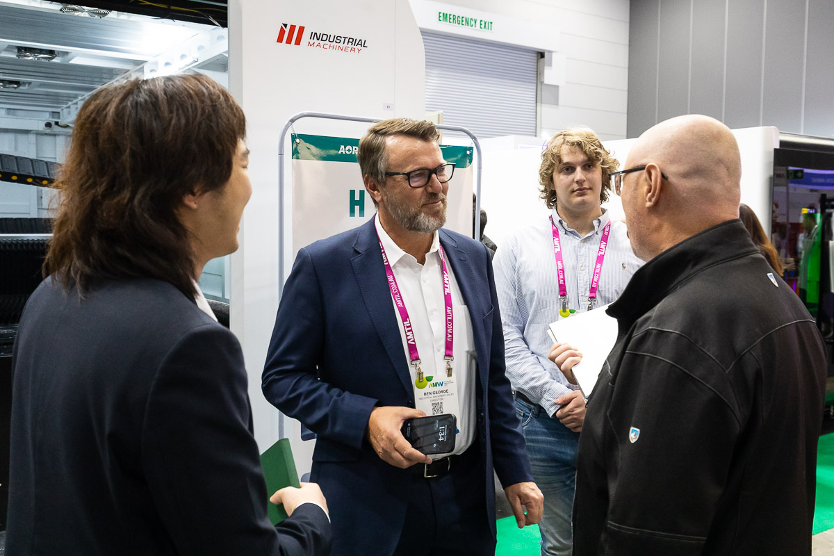 IMS team at AMW Melbourne exhibition