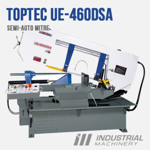 Toptec UE460DSA Semi-Automatic Mitre Bandsaw
