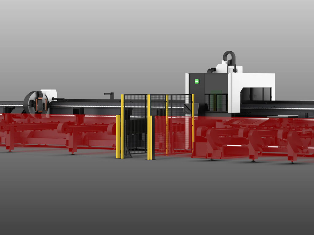 Safety guarding and light curtains