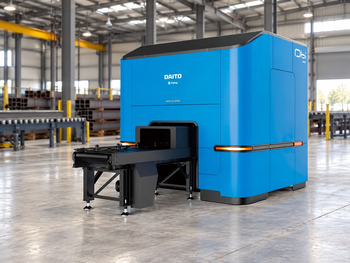 Daito Obi500 CNC Plasma Coping Robot